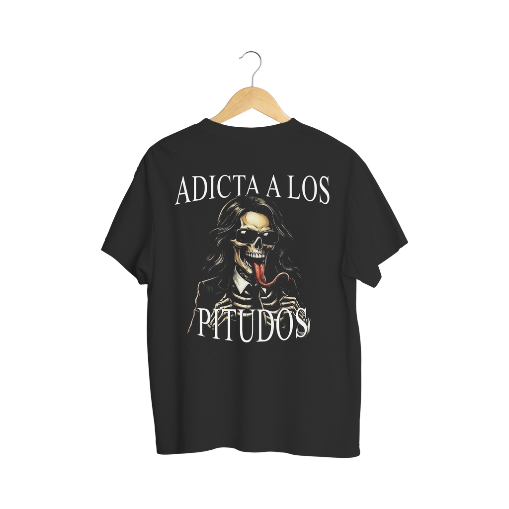 Playera Adicta - Calacas Chidas