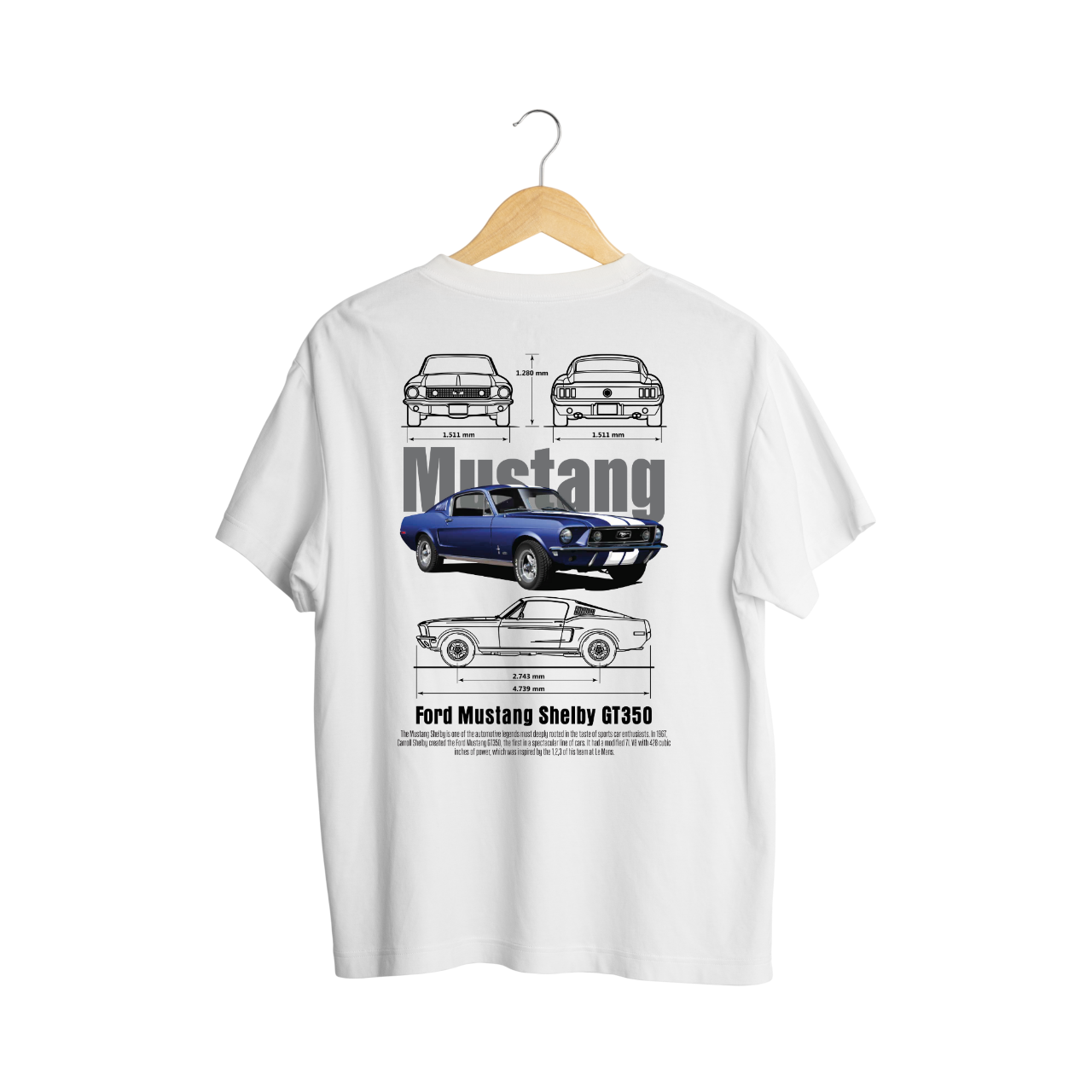 Playera Mustang Shelby - GT 350