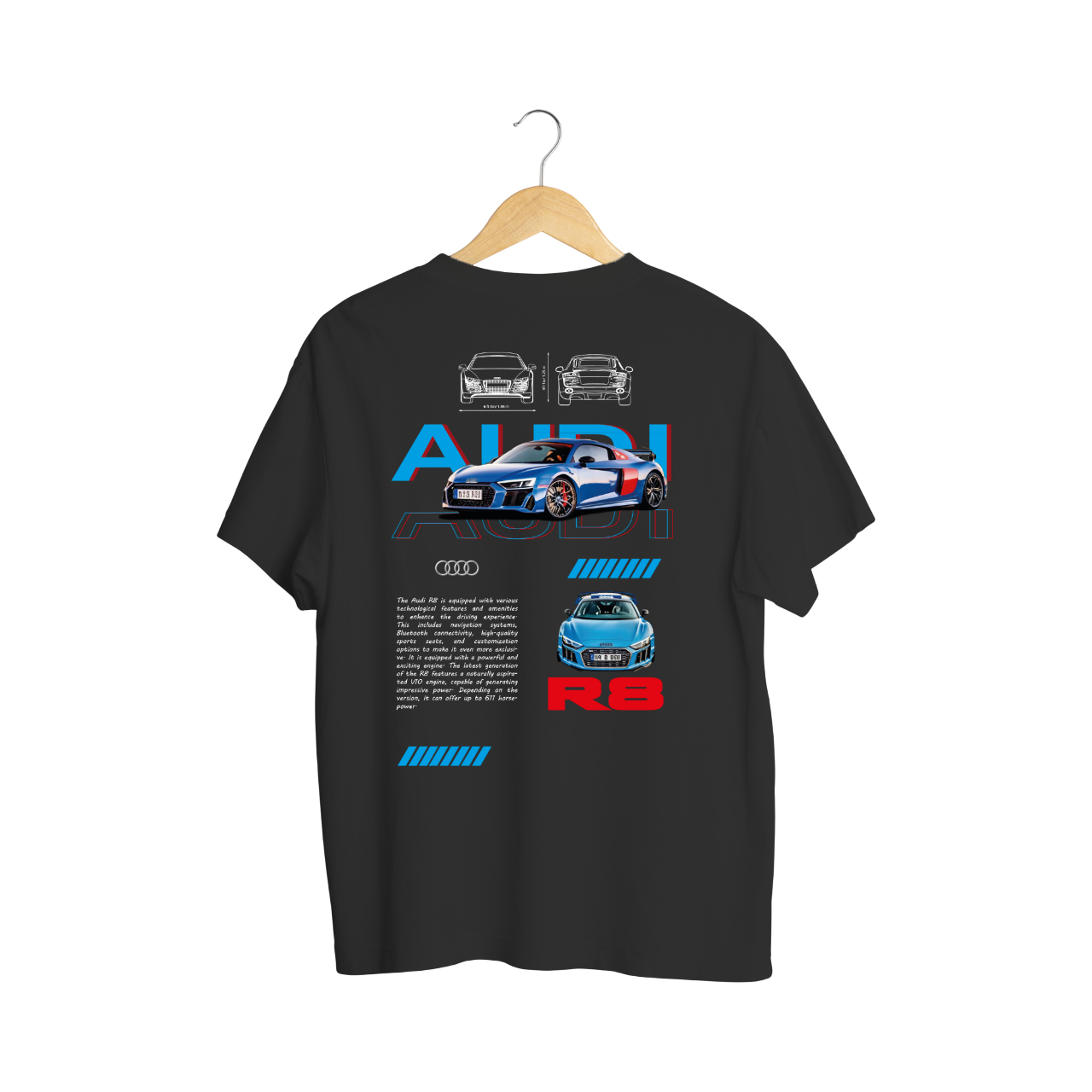 Playera Audi - R8