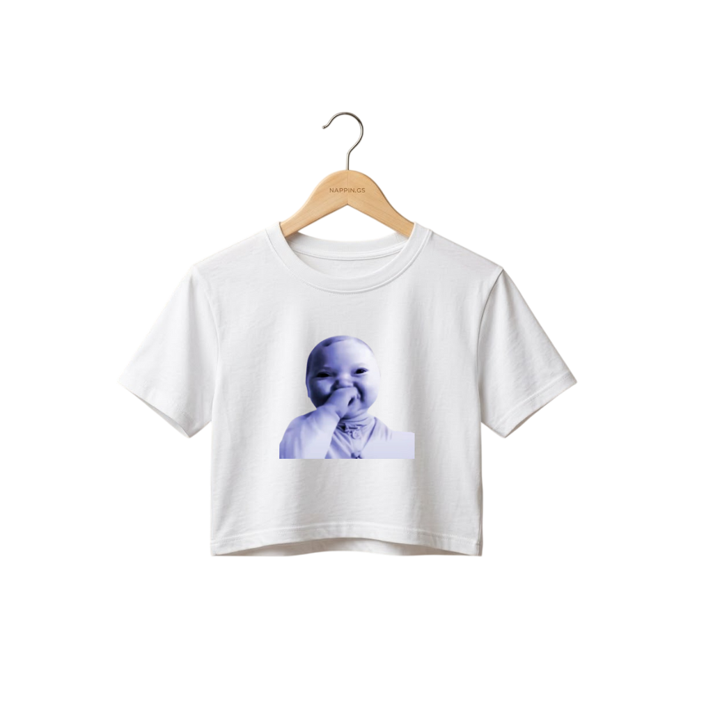 Playera Blue Baby Meme - Camiseta Art Series - 100% Algodón Premium