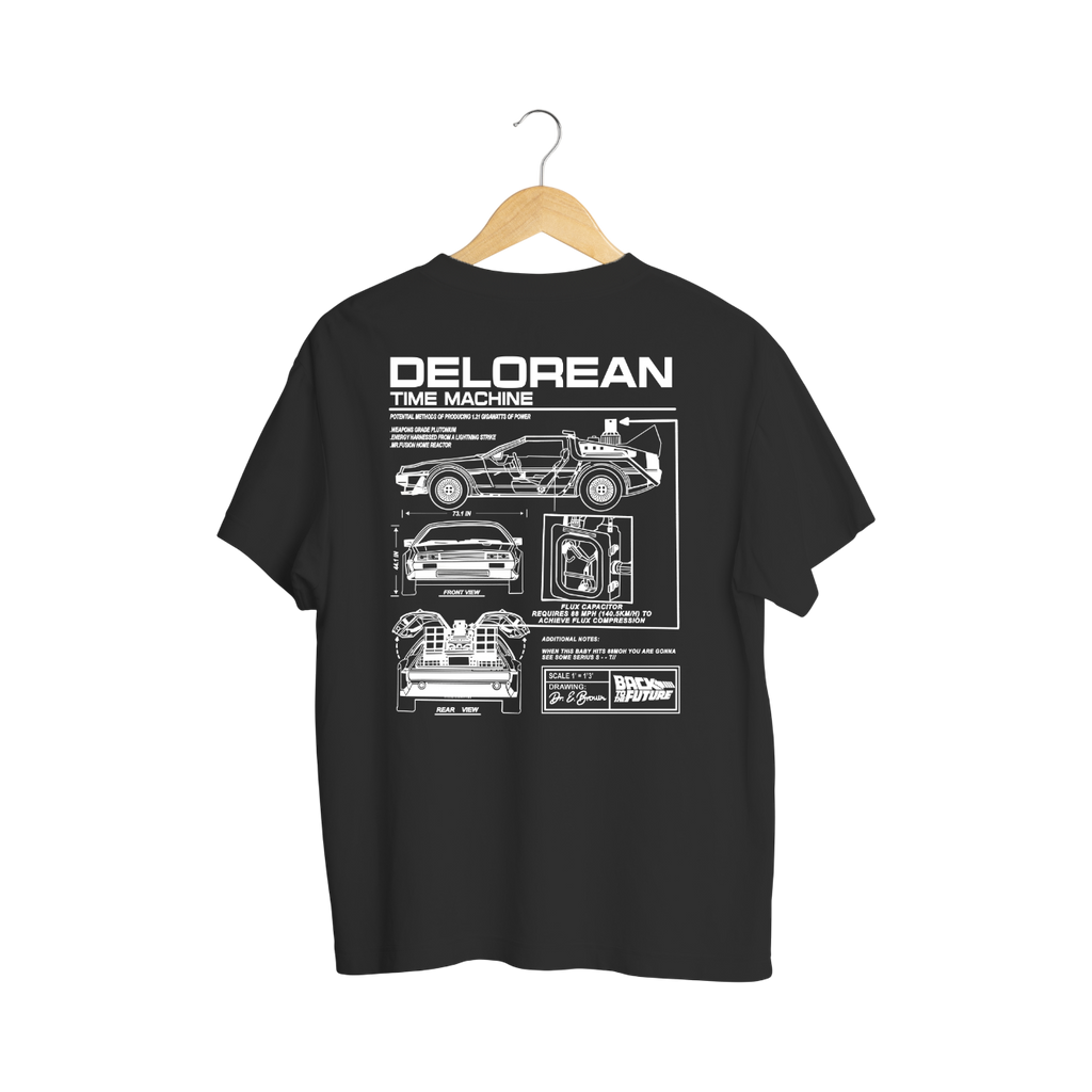 Playera Delorean - TIme Machine