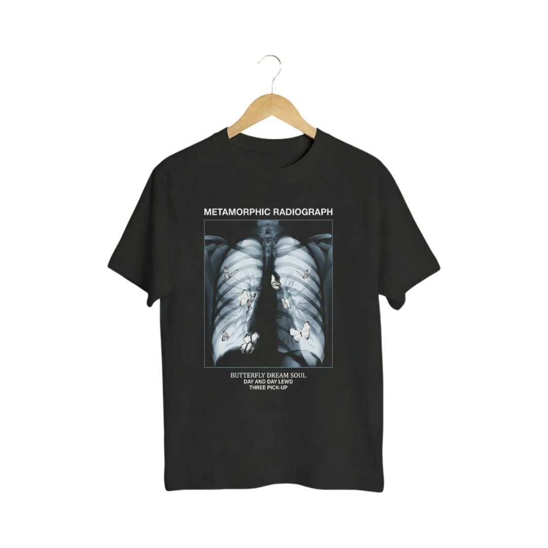 Playera Metamorphic Radiograph - Camiseta Art Series - 100% Algodón Premium