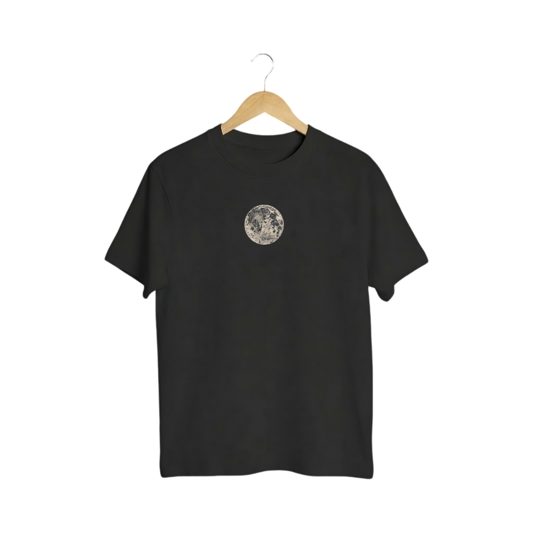 Playera The Moon Lunar Phases - Camiseta Art Series - 100% Algodón Premium