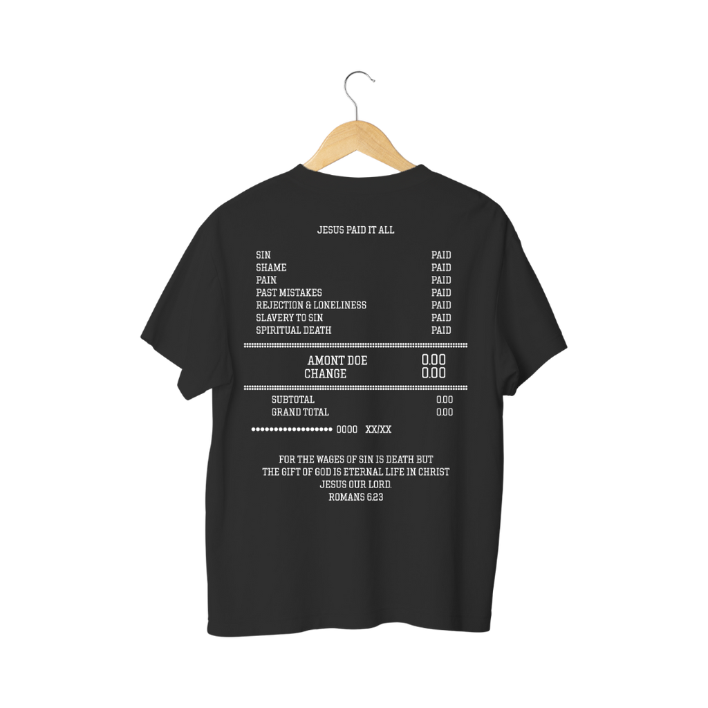 Playera Cuenta Saldada - Eternal Series