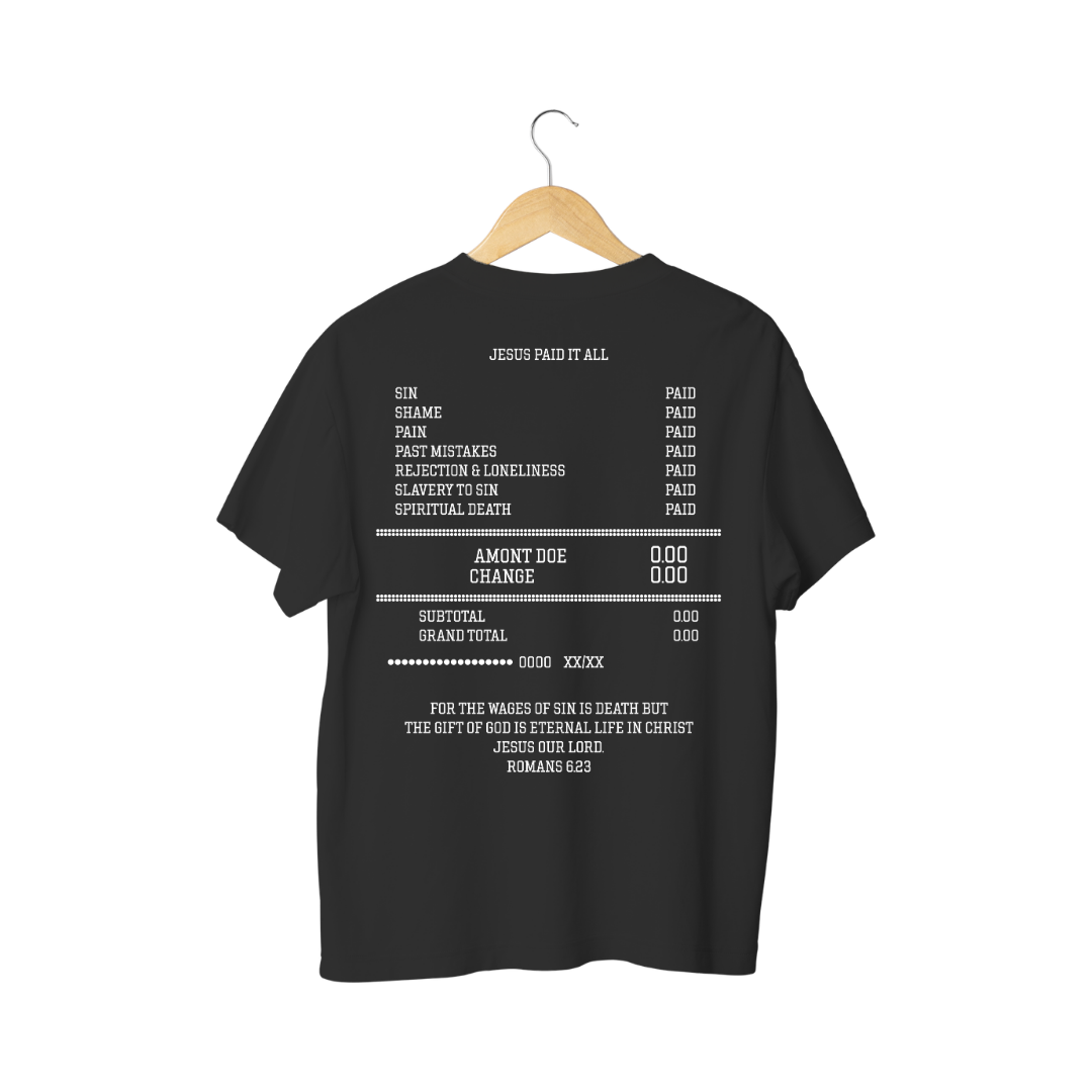 Playera Cuenta Saldada - Eternal Series