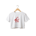 Playera Lust For Life - Crop Top