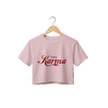 Playera Karma - Crop Top