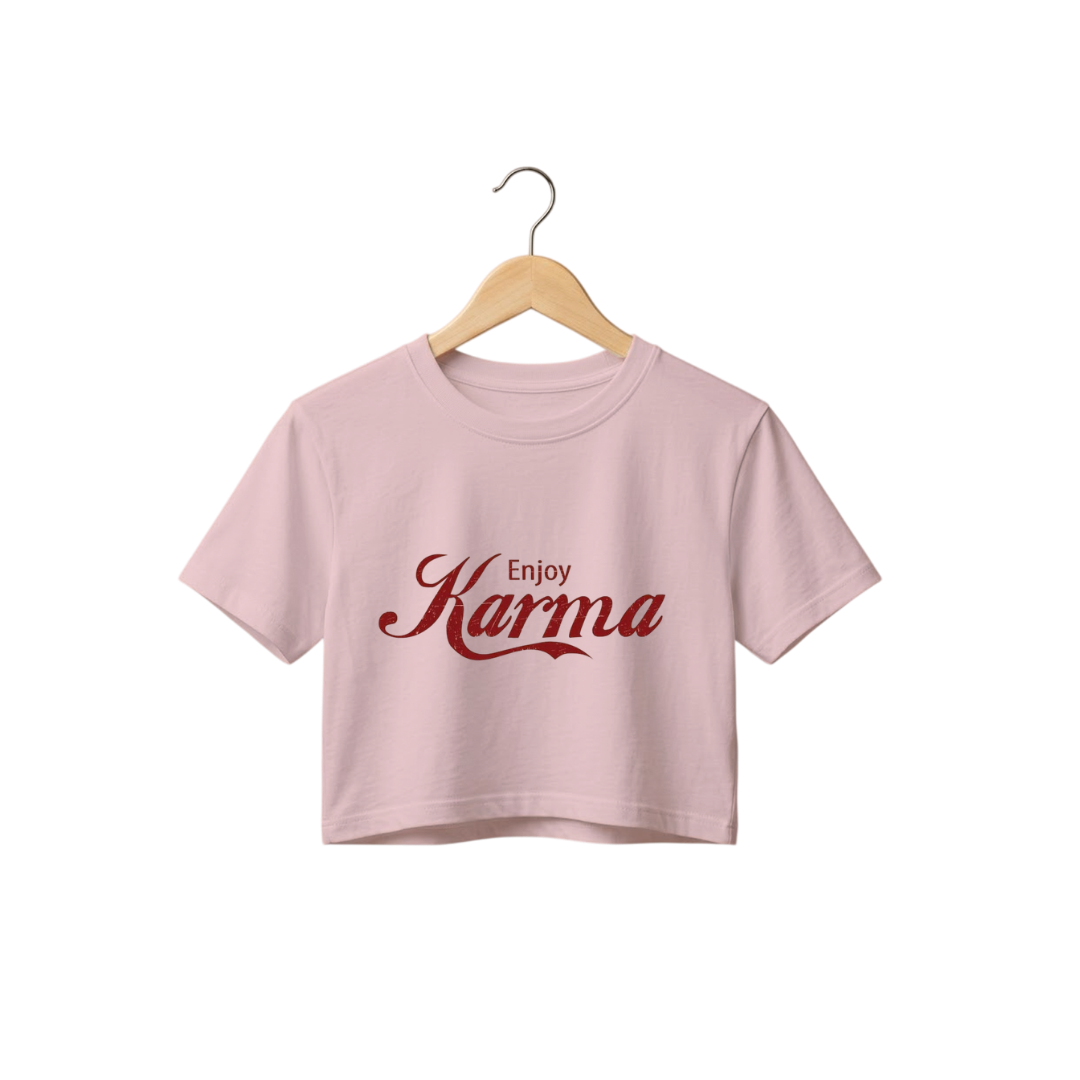 Playera Karma - Crop Top