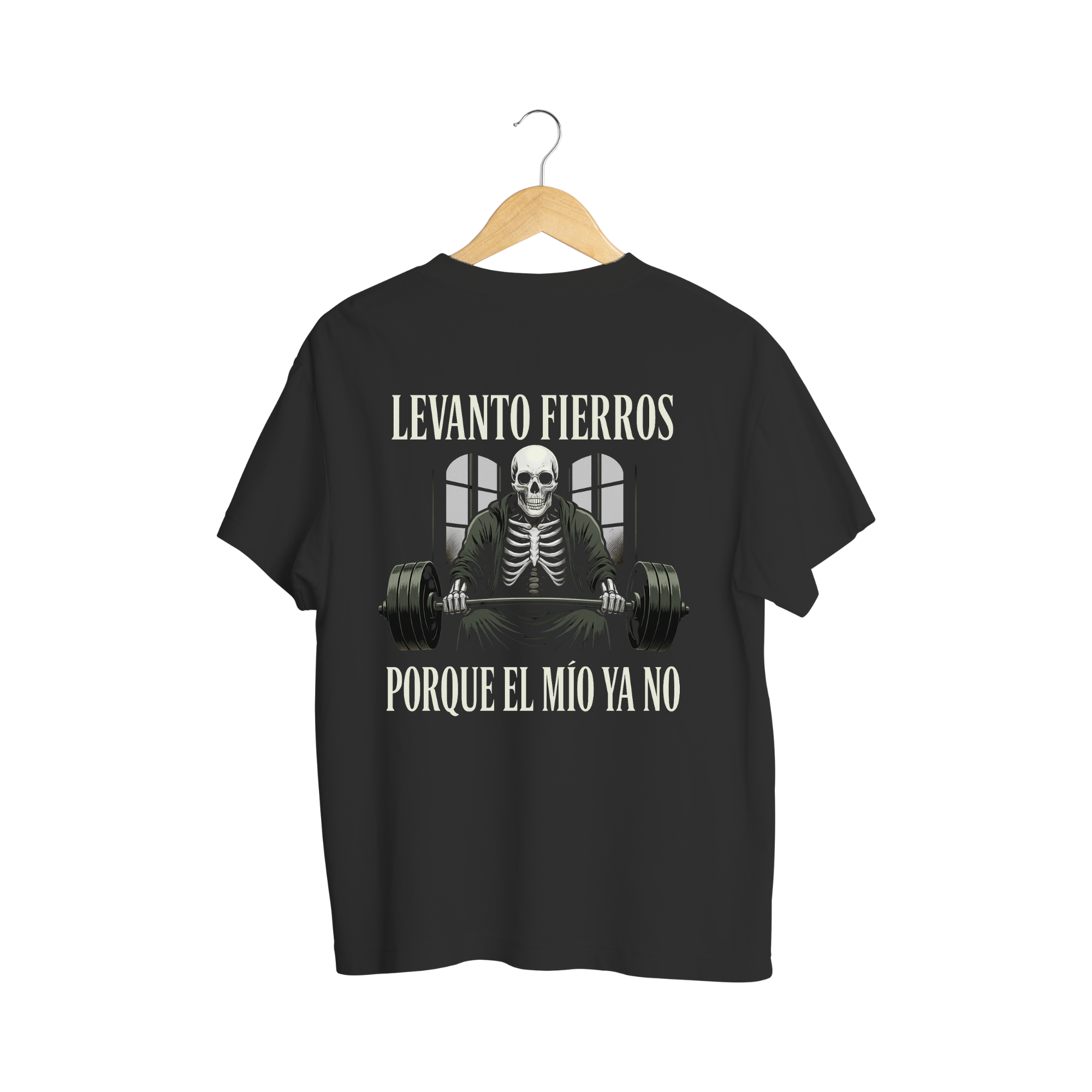 Playera Levanto Fierros - Calacas Chidas