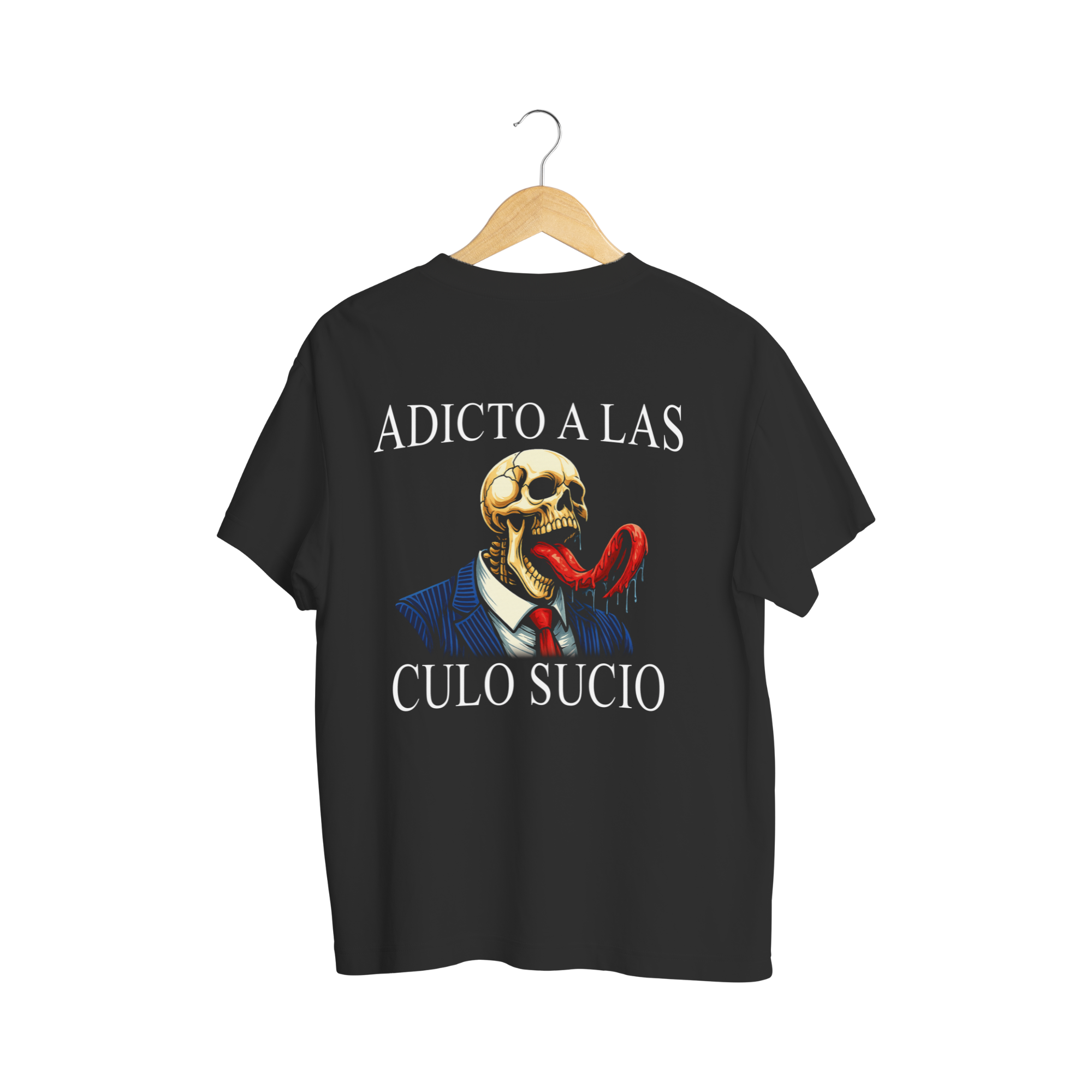 Playera Adicto - Calacas Chidas