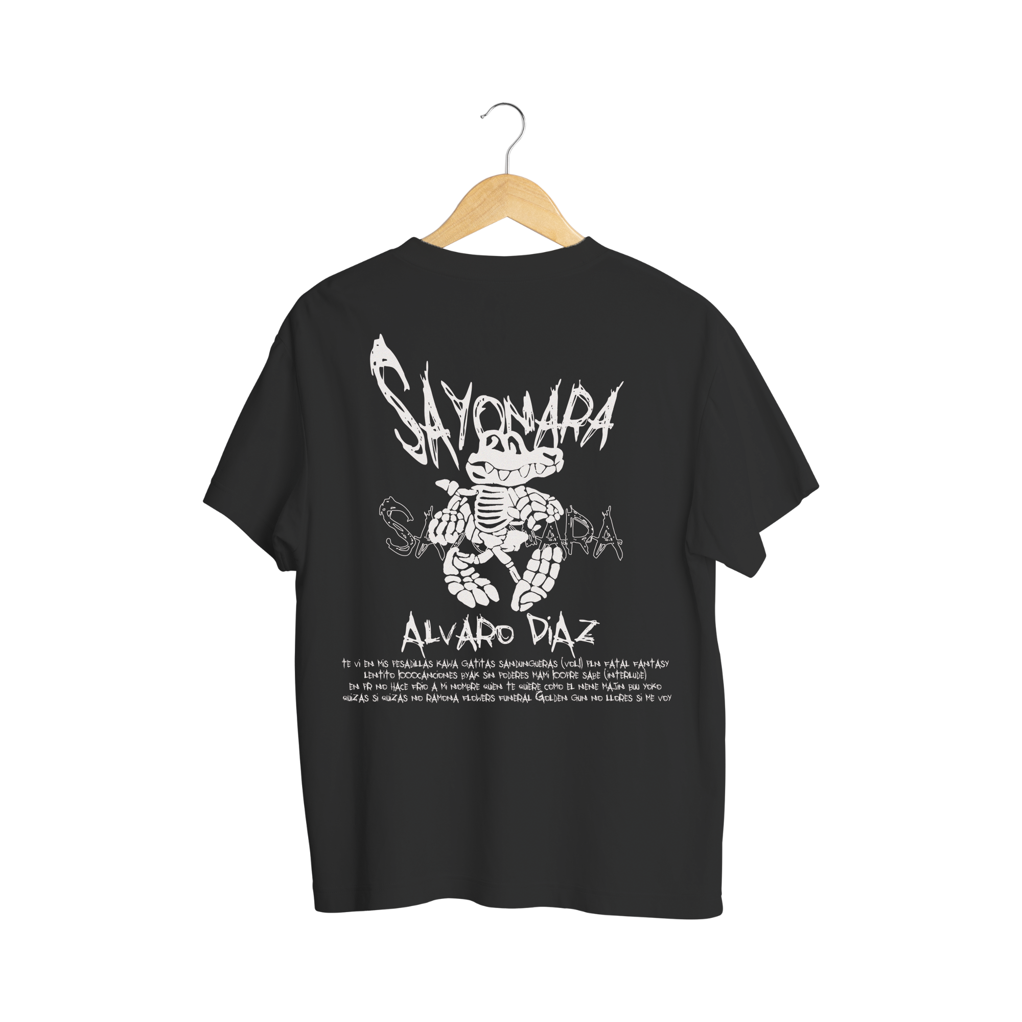 Playera Sayonara Huesos - Álvaro Díaz