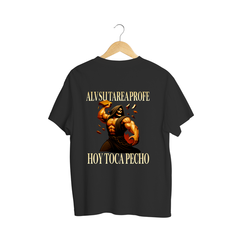 Playera Hoy Toca Pecho - Calacas Chidas
