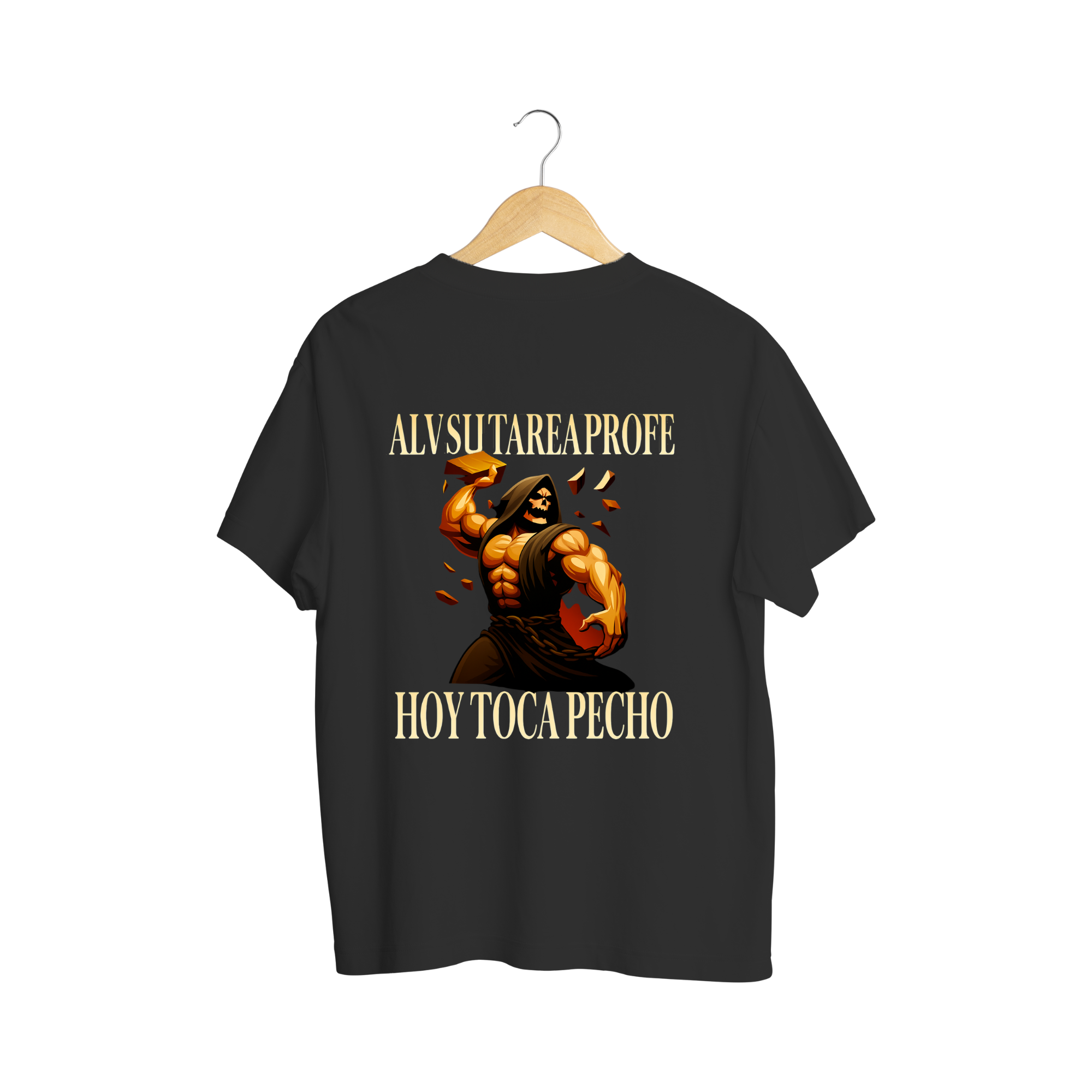 Playera Hoy Toca Pecho - Calacas Chidas