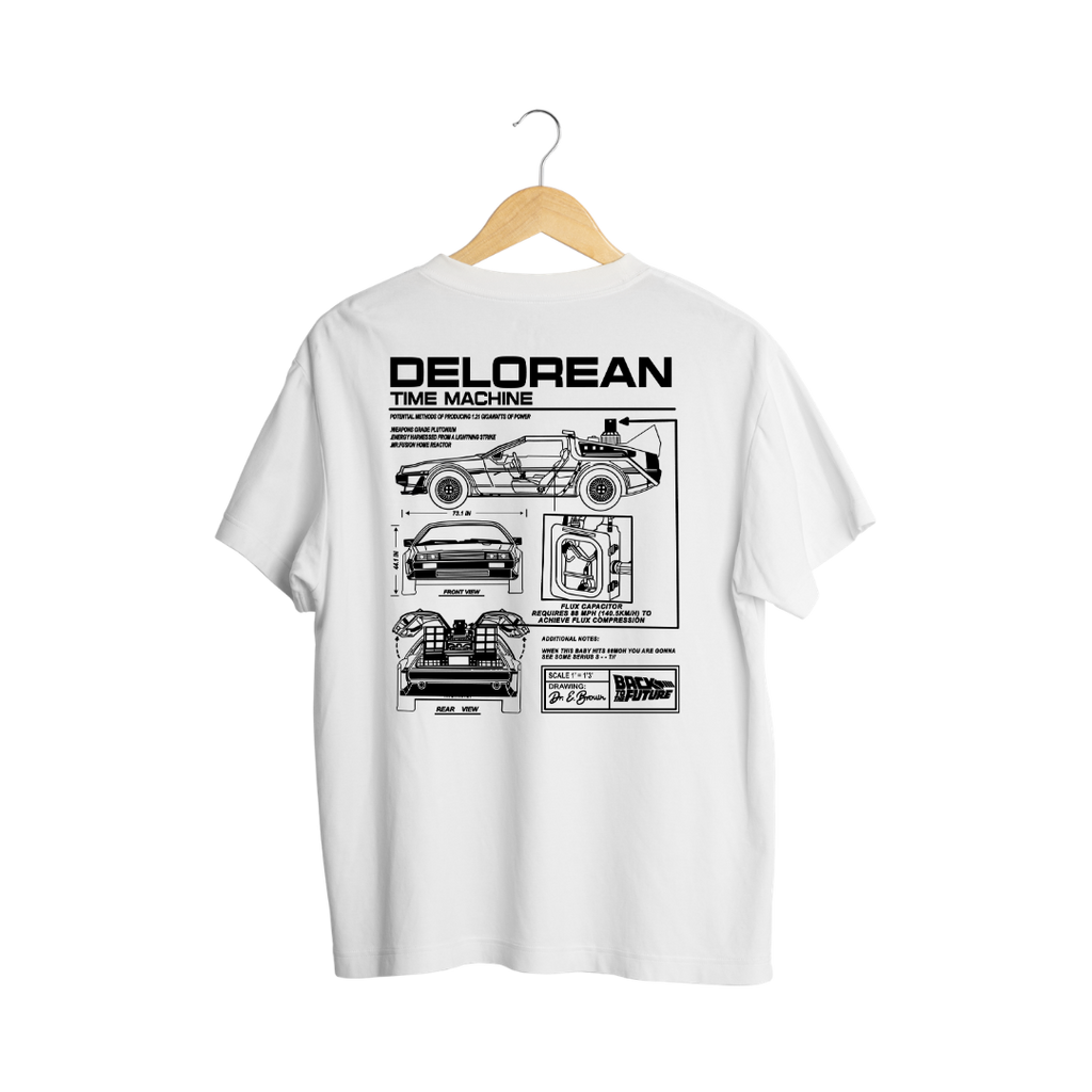 Playera Delorean - TIme Machine